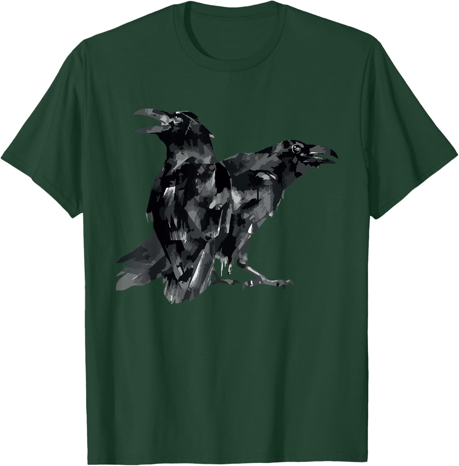 Murder Of Crows Raven Birds T-Shirt - T-Shirt | Forest