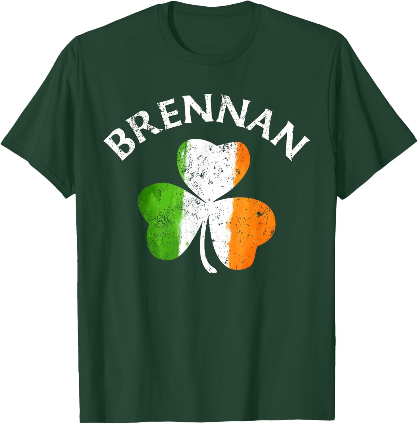Brennan Irish Family Name T-Shirt - T-Shirt | Forest