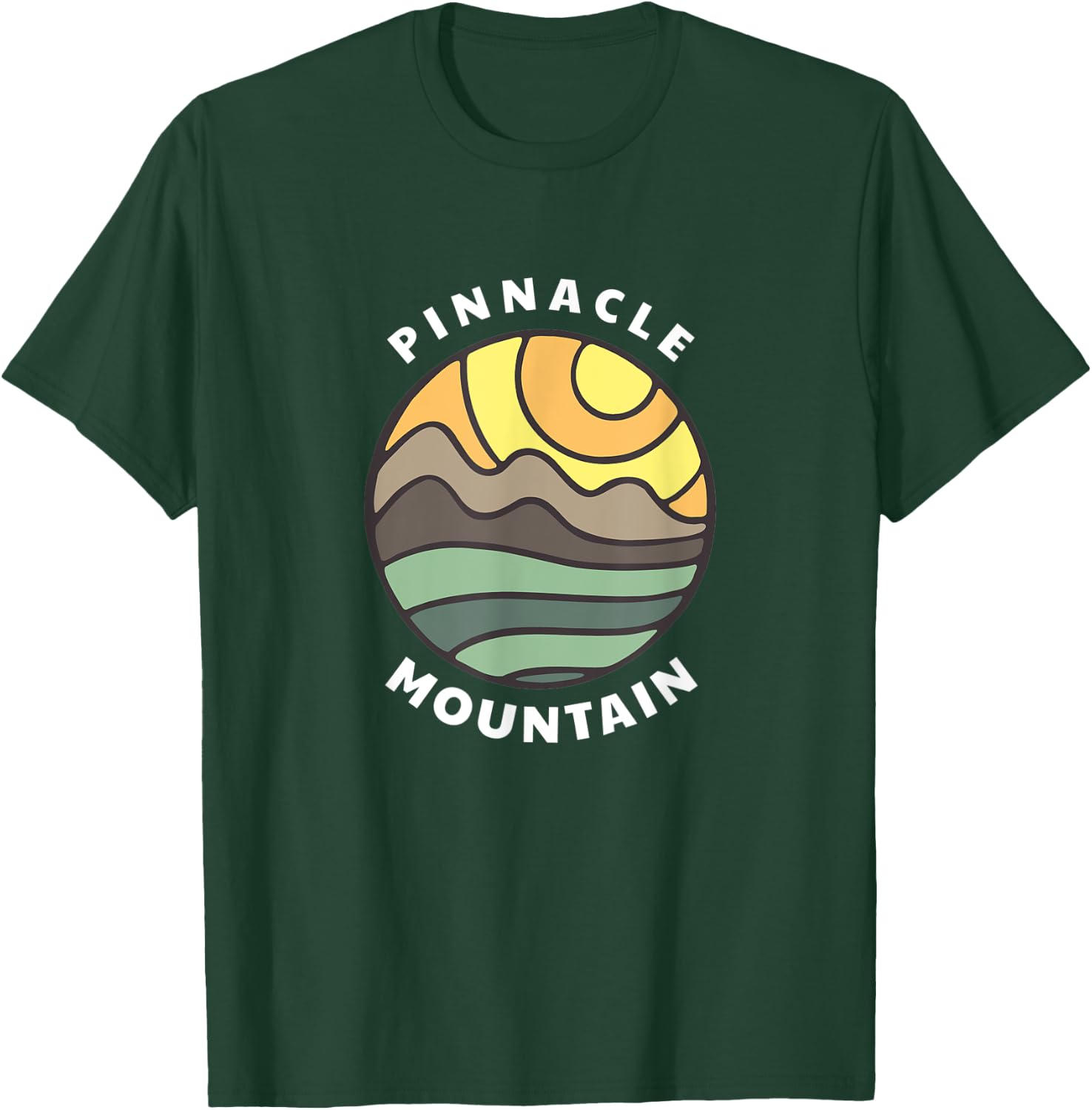 Pinnacle Mountain State Park Arkansas AR Vacation Souvenir T-Shirt - T-Shirt | Forest