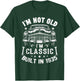 I'm Not Old I'm A Classic Born 1935 Car Graphic Birthday T-Shirt - T-Shirt | Forest