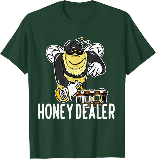Honey Dealer For Beekeepers Bee Funny T-Shirt - T-Shirt | Forest
