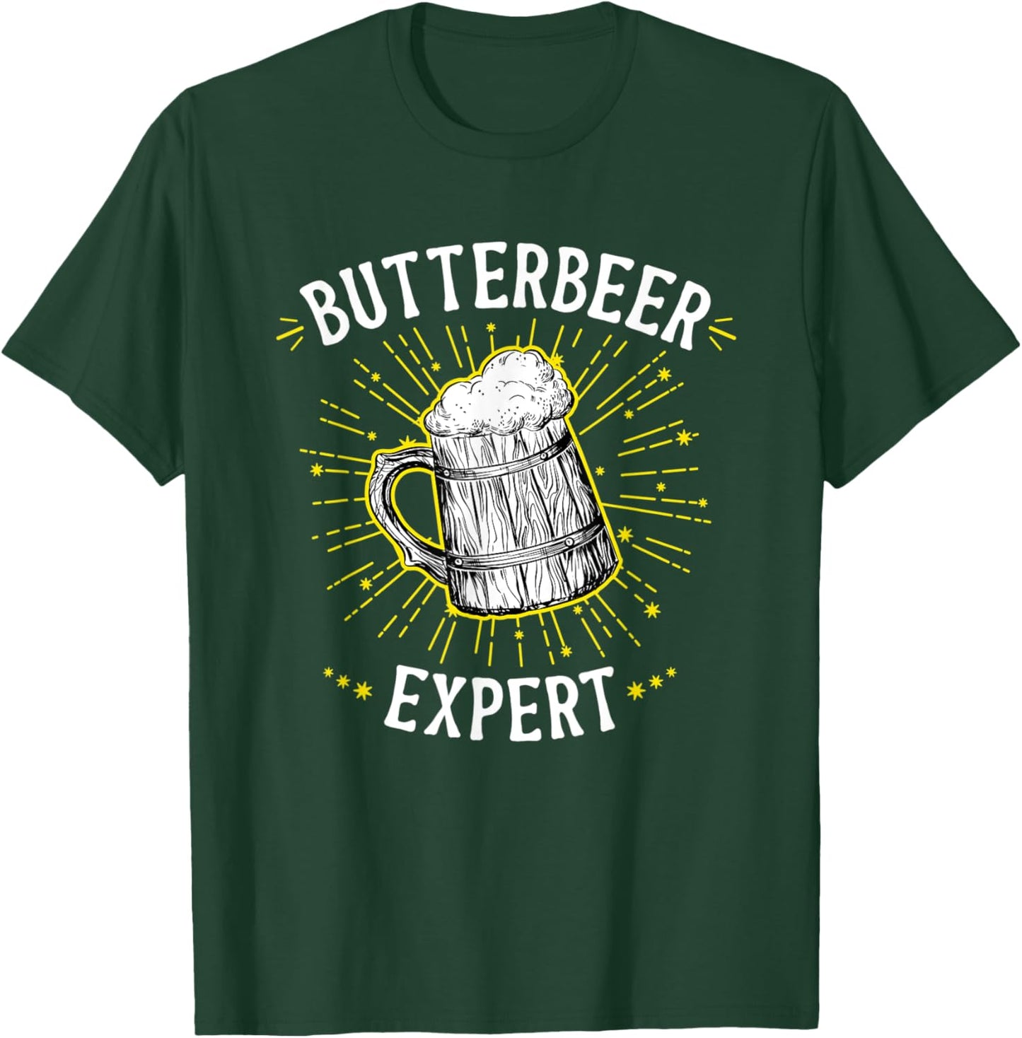 Butterbeer Expert - Butterscotch Beer T-Shirt - T-Shirt | Forest