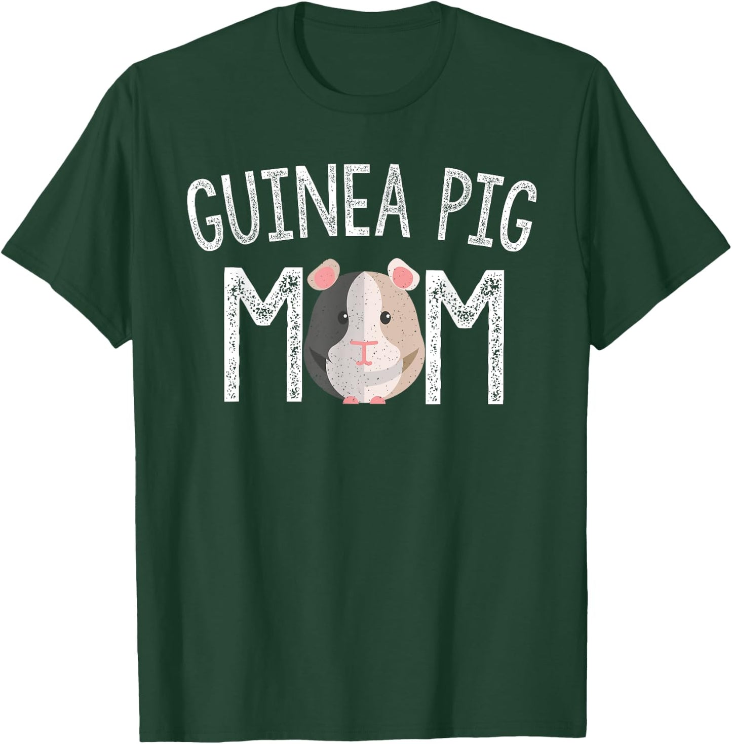 Guinea Pig Mom Guinea Pig Lover Gifts Mama Mother T-Shirt - T-Shirt | Forest