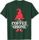 The Coffee Gnome Funny Family Matching Group Christmas T-Shirt - T-Shirt | Forest