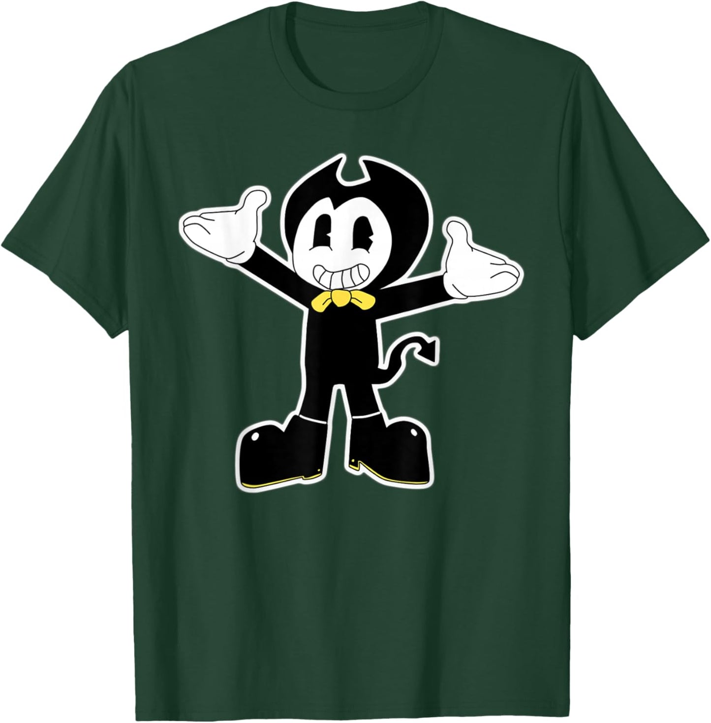 Bendy Little Devil Darlin Vintage Cartoon T-Shirt - T-Shirt | Forest