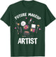 Funny Makeup Artist Designs Girls Cosmetologists T-Shirt - T-Shirt | Forest