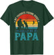 Vintage Favorite Fishing Buddy Calls Me Papa Fish Man Sunset T-Shirt - T-Shirt | Forest