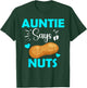 Cute Team Boy Auntie Says Nuts Gender Reveal T-Shirt - T-Shirt | Forest