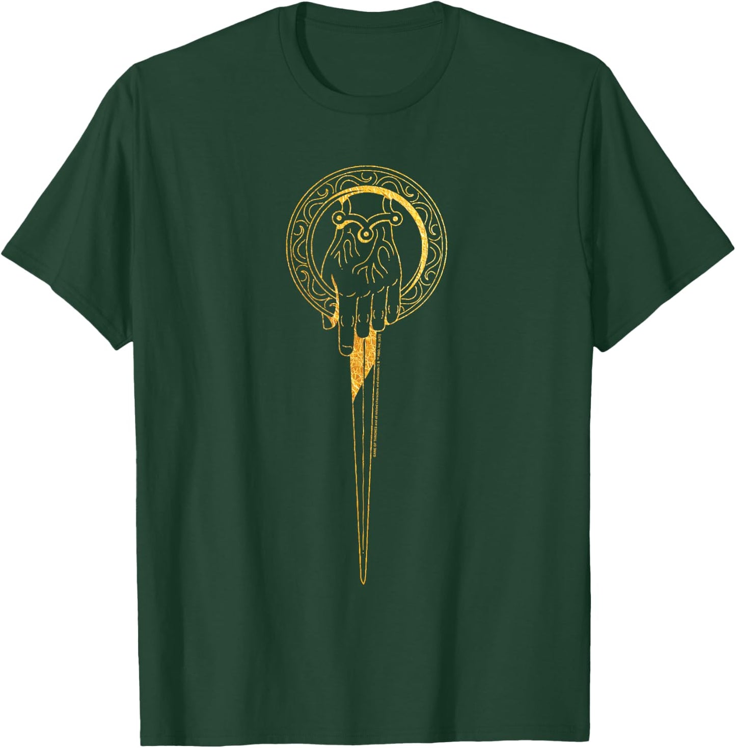 Game of Thrones Hand of The King Icon T-Shirt - T-Shirt | Forest