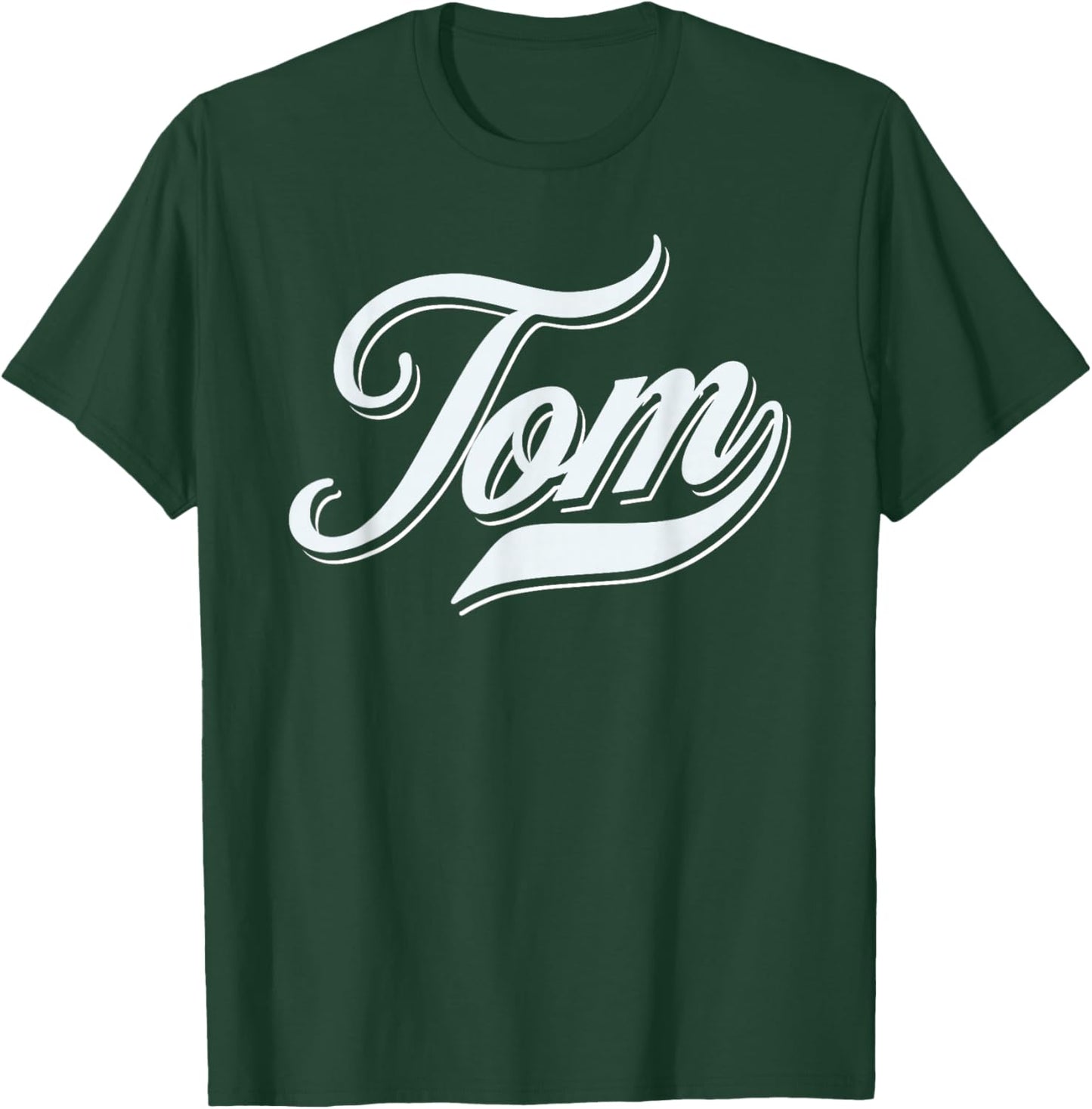 Man Boys Funny Funny Gift First Name For Tom , Black, S T-Shirt - T-Shirt | Forest