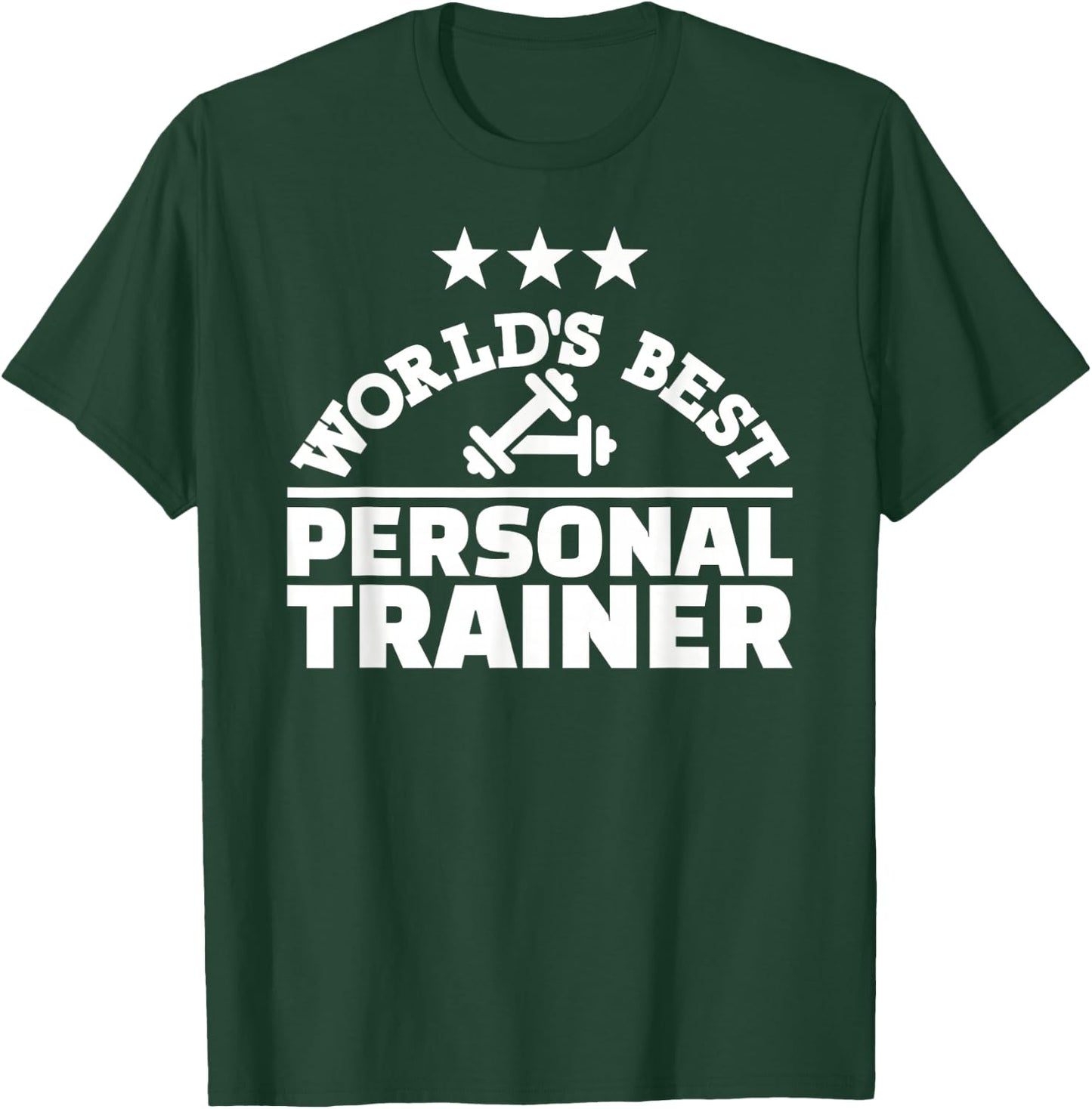 World's best personal trainer T-Shirt - T-Shirt | Forest