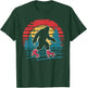 Retro Bigfoot Roller Skating Sasquatch 80s Skater T-Shirt - T-Shirt | Forest