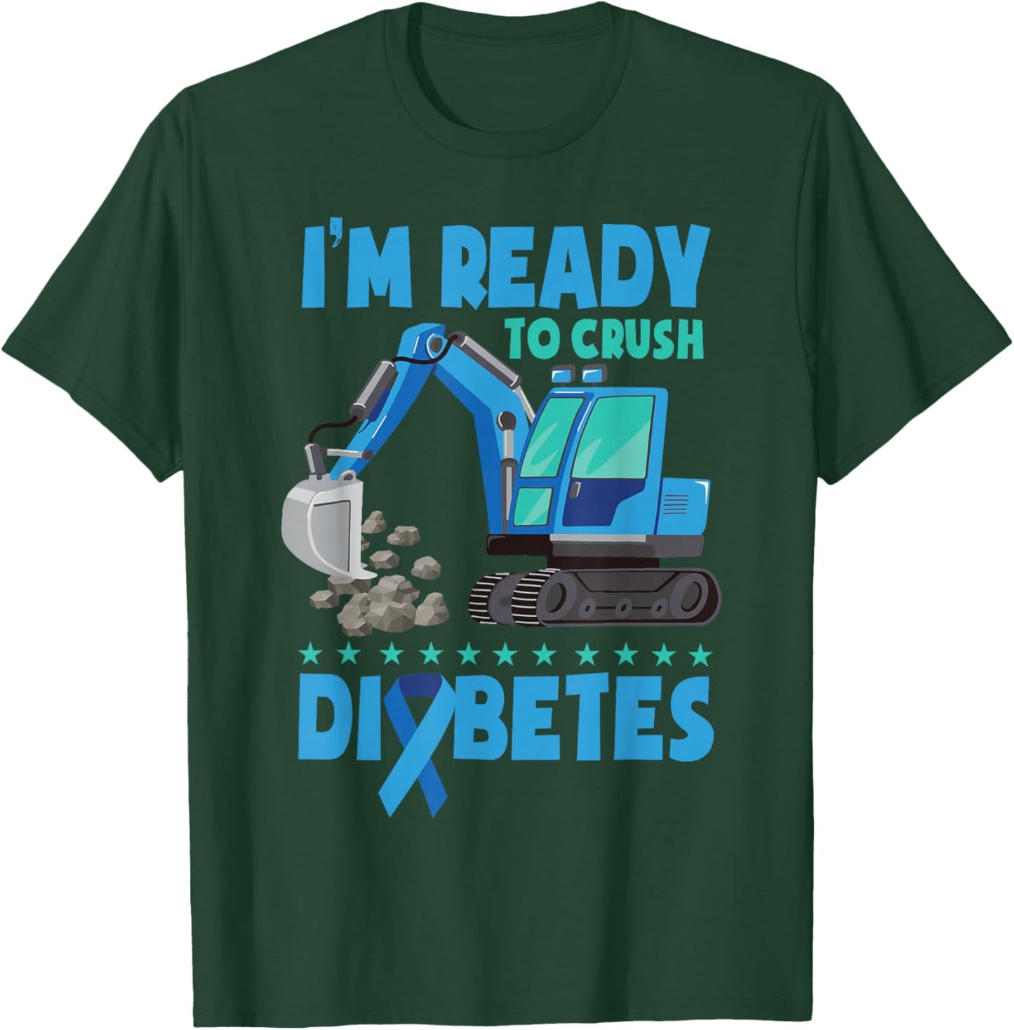 Insulin Diabetic Diabetes Awareness Month Kids T-Shirt - T-Shirt | Forest