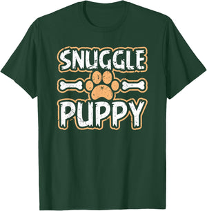 Snuggle Puppy Slut Pup Play Fetish Sexy BDSM Dog T-Shirt - T-Shirt | Forest