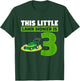 Kids 3rd Lawn Mower Birthday Party Three Year Old Boy Lawn Mowing T-Shirt - T-Shirt | Forest