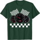 Checkered Flag Racing T-Shirt - T-Shirt | Forest