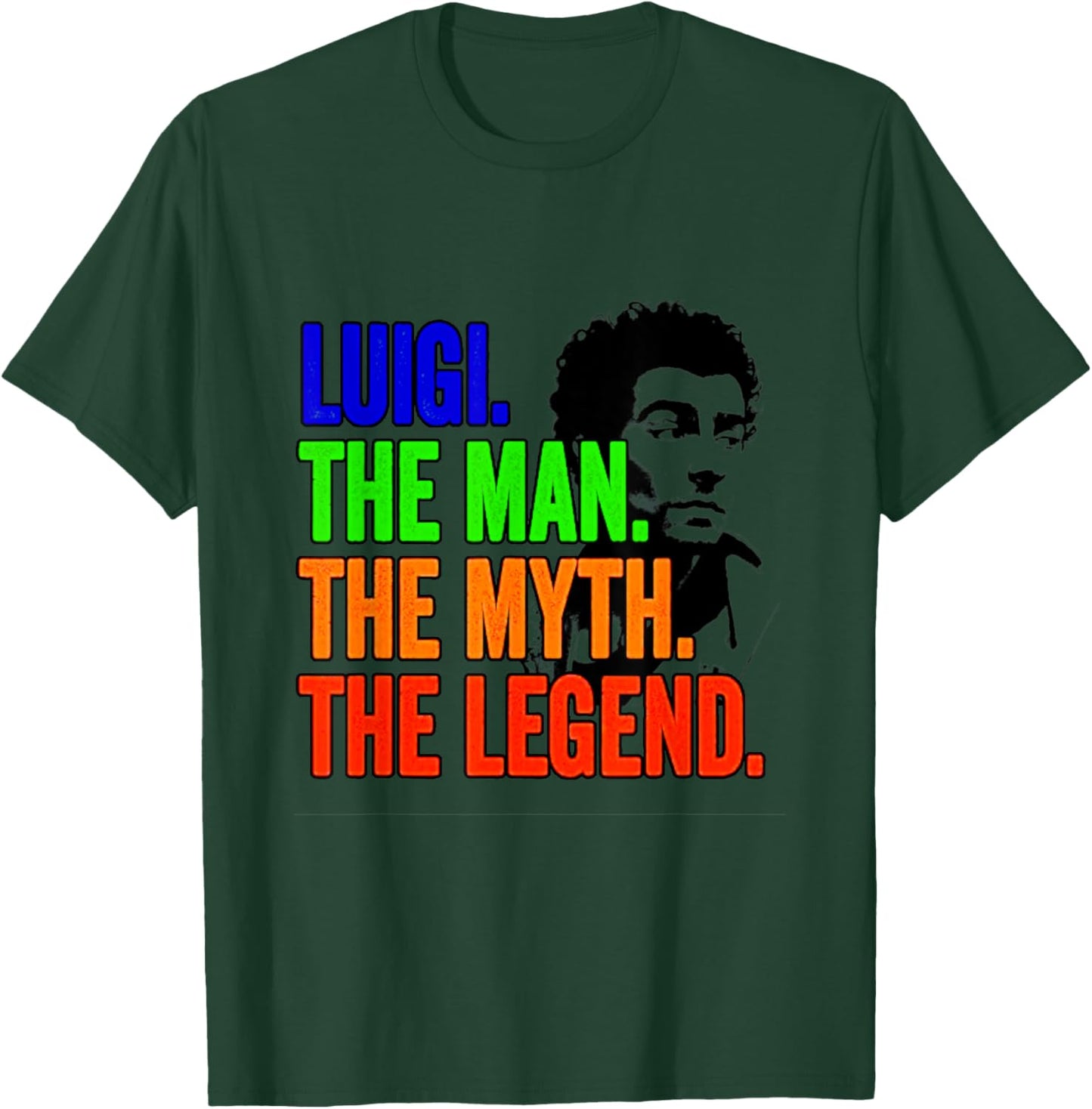 Luigi The Man The Myth The Legend T-Shirt - T-Shirt | Forest