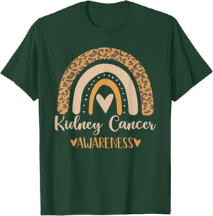we wear Orange rainbow awsewome for Kidney Cancer Awareness T-Shirt - T-Shirt | Forest