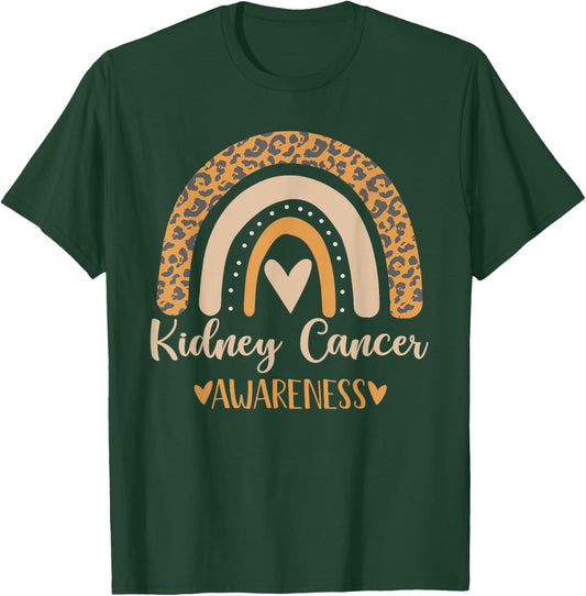 we wear Orange rainbow awsewome for Kidney Cancer Awareness T-Shirt - T-Shirt | Forest