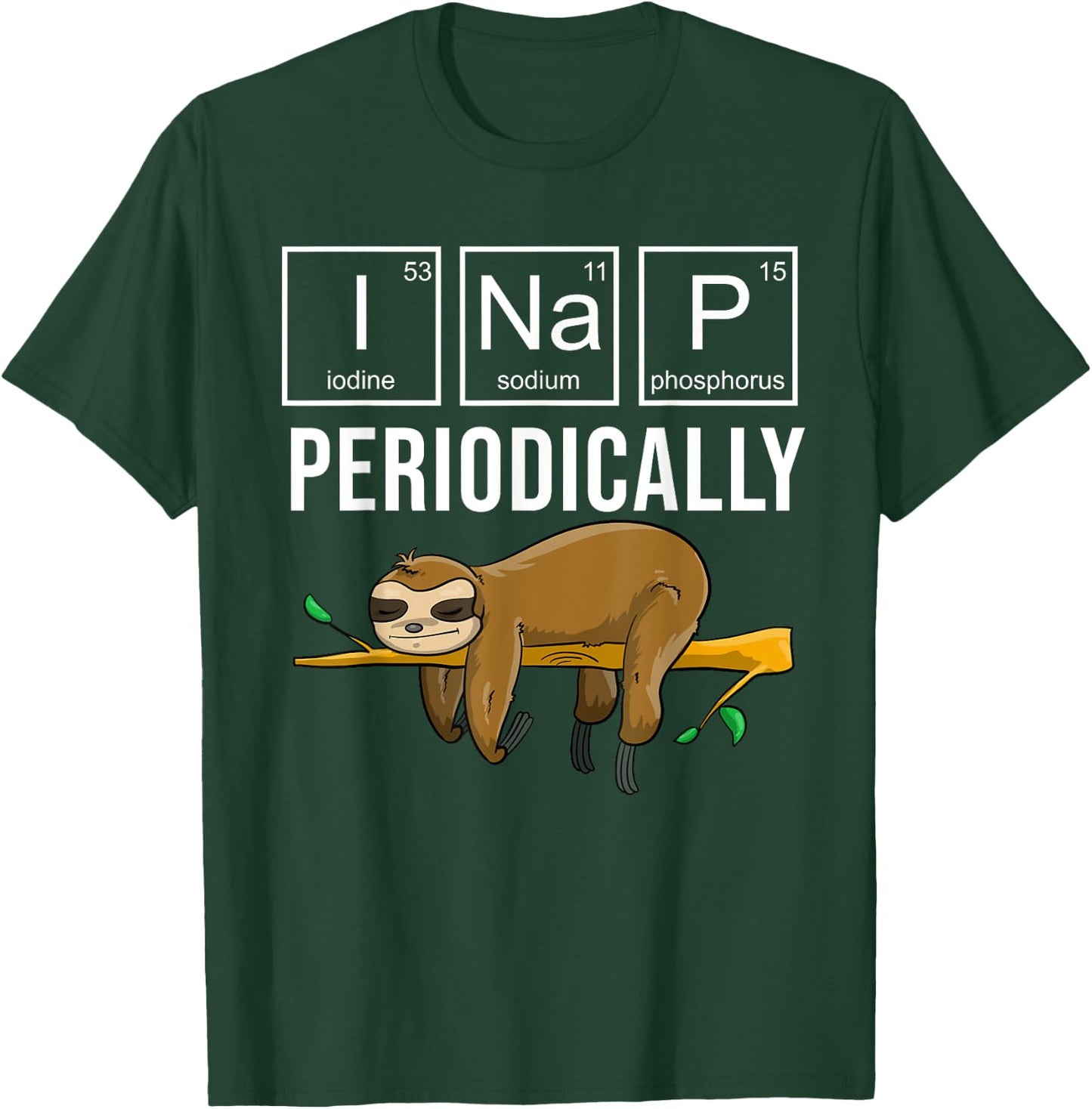 Nap Art Women Kids Sleep Nap Periodically Nap Lover T-Shirt - T-Shirt | Forest