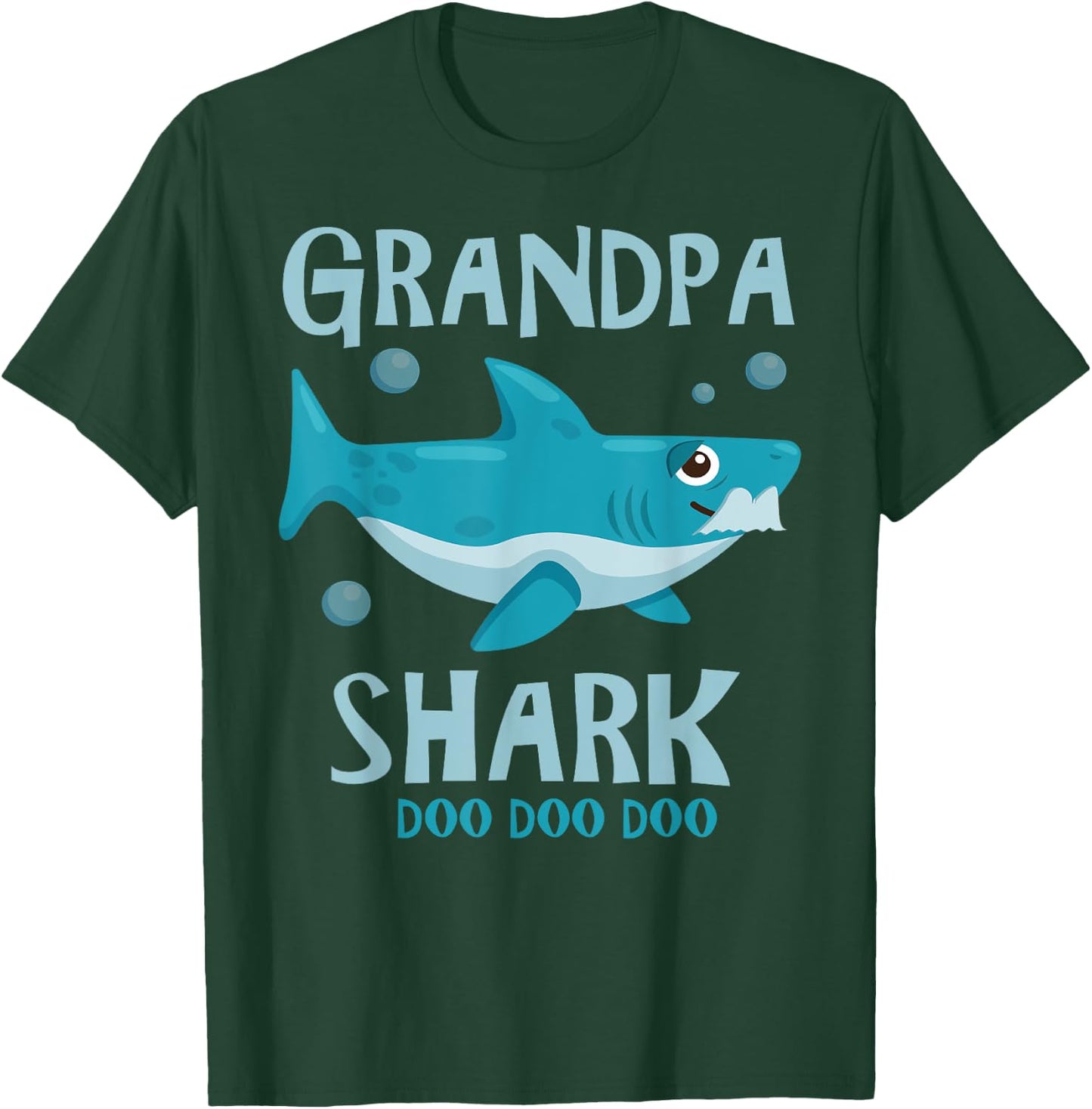 Grandpa Shark T-Shirt - T-Shirt | Forest