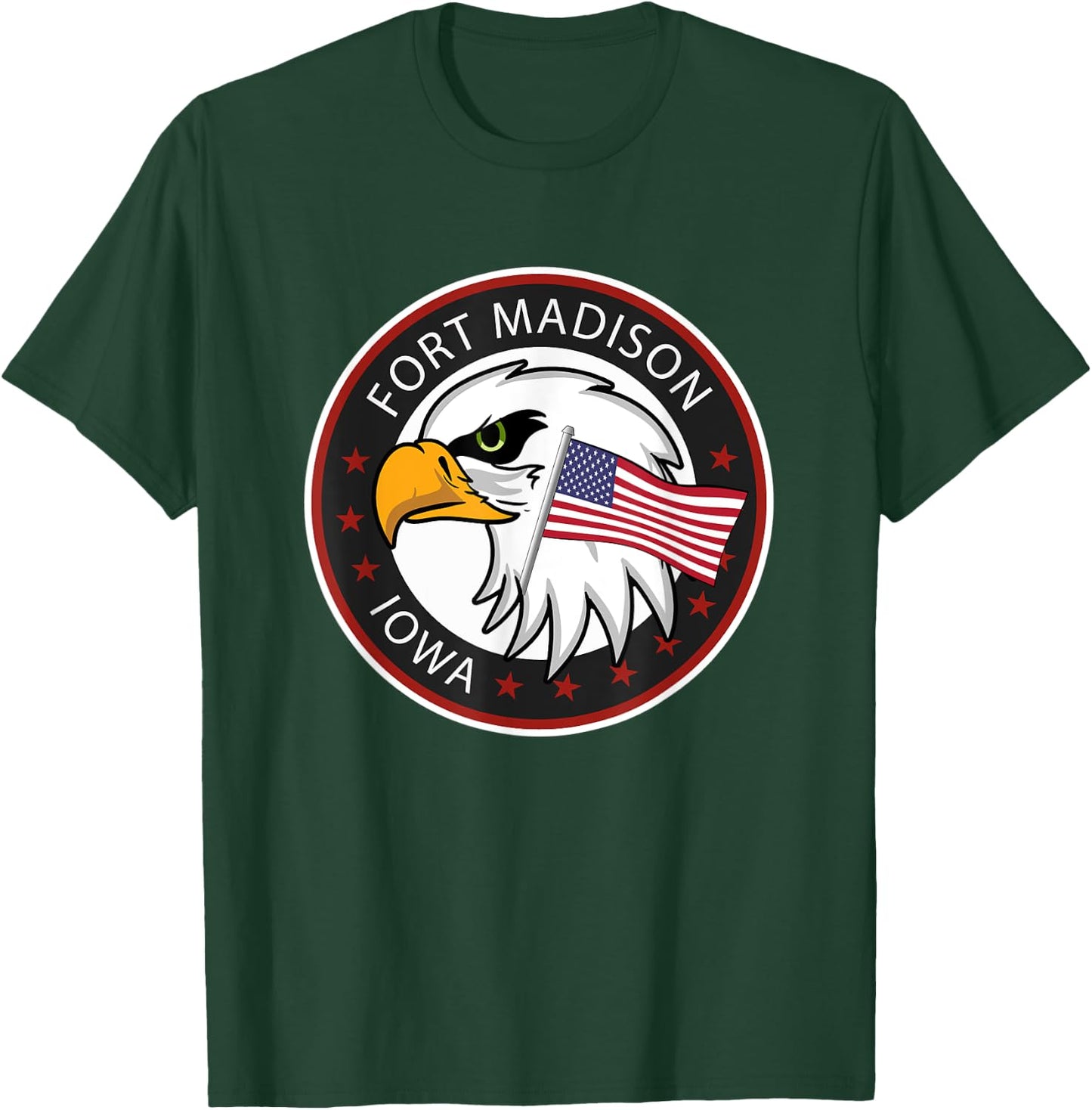 Fort Madison Iowa IA T-Shirt - T-Shirt | Forest