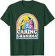 Care Bears Caring Grandma Retro Rainbow Grumpy Group Shot T-Shirt - T-Shirt | Forest