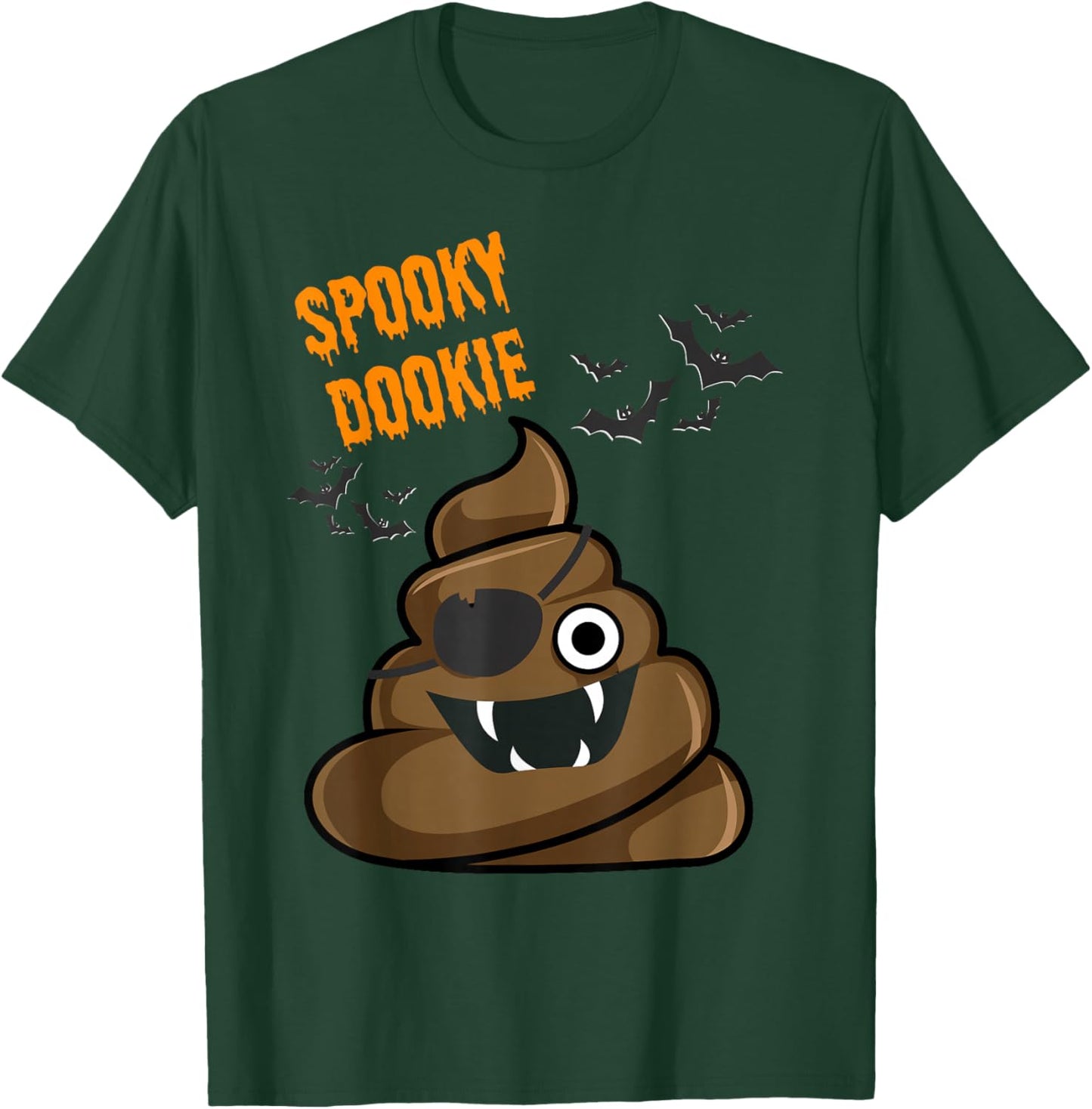 Funny Spooky Dookie Halloween Costume Women Kids T-Shirt - T-Shirt | Forest