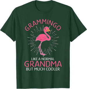Grammingo Like A Normal Grandma but much cooler Grammingo T-Shirt - T-Shirt | Forest