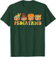 Cute Turkeys Pediatrics Pumpkin Thanksgiving Fall PEDS Nurse T-Shirt - T-Shirt | Forest