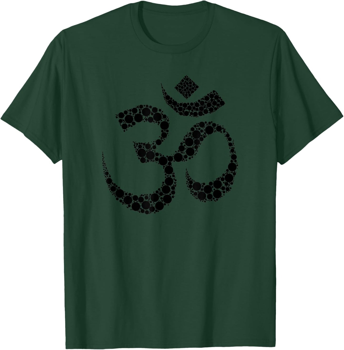 Om Yoga Aum Ohm Hindu Meditation Symbol Graphic T-Shirt - T-Shirt | Forest