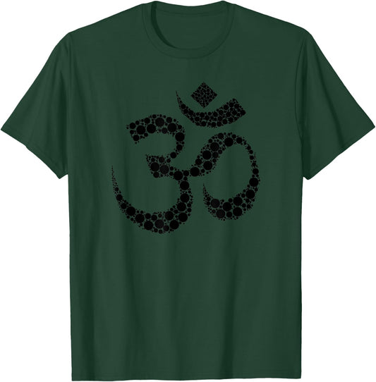 Om Yoga Aum Ohm Hindu Meditation Symbol Graphic T-Shirt - T-Shirt | Forest