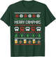 Camping Motorhome Ugly Christmas Sweater Merry Campmas T-Shirt - T-Shirt | Forest