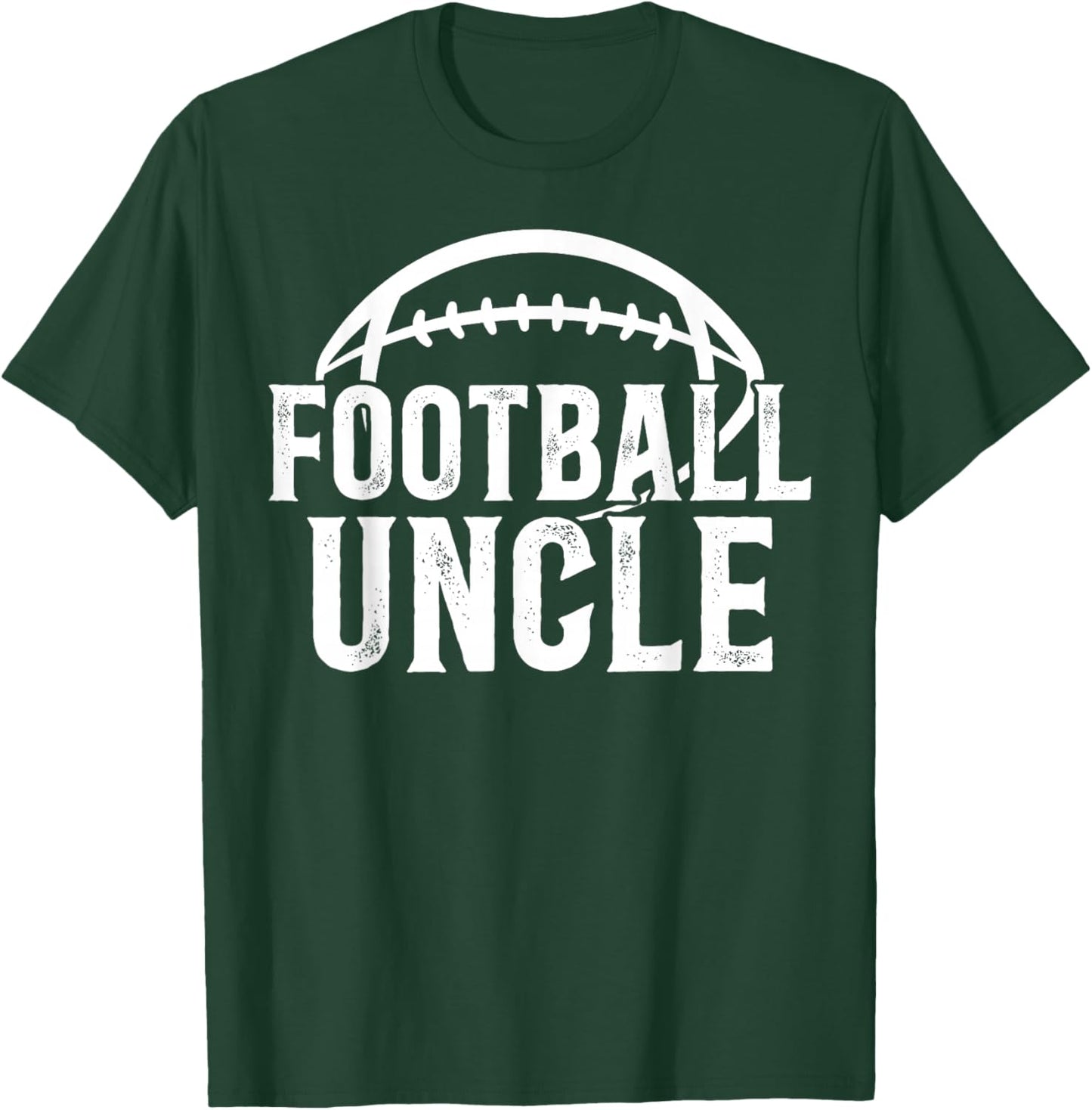 Football Uncle Of A Football Player Uncle T-Shirt - T-Shirt | Forest