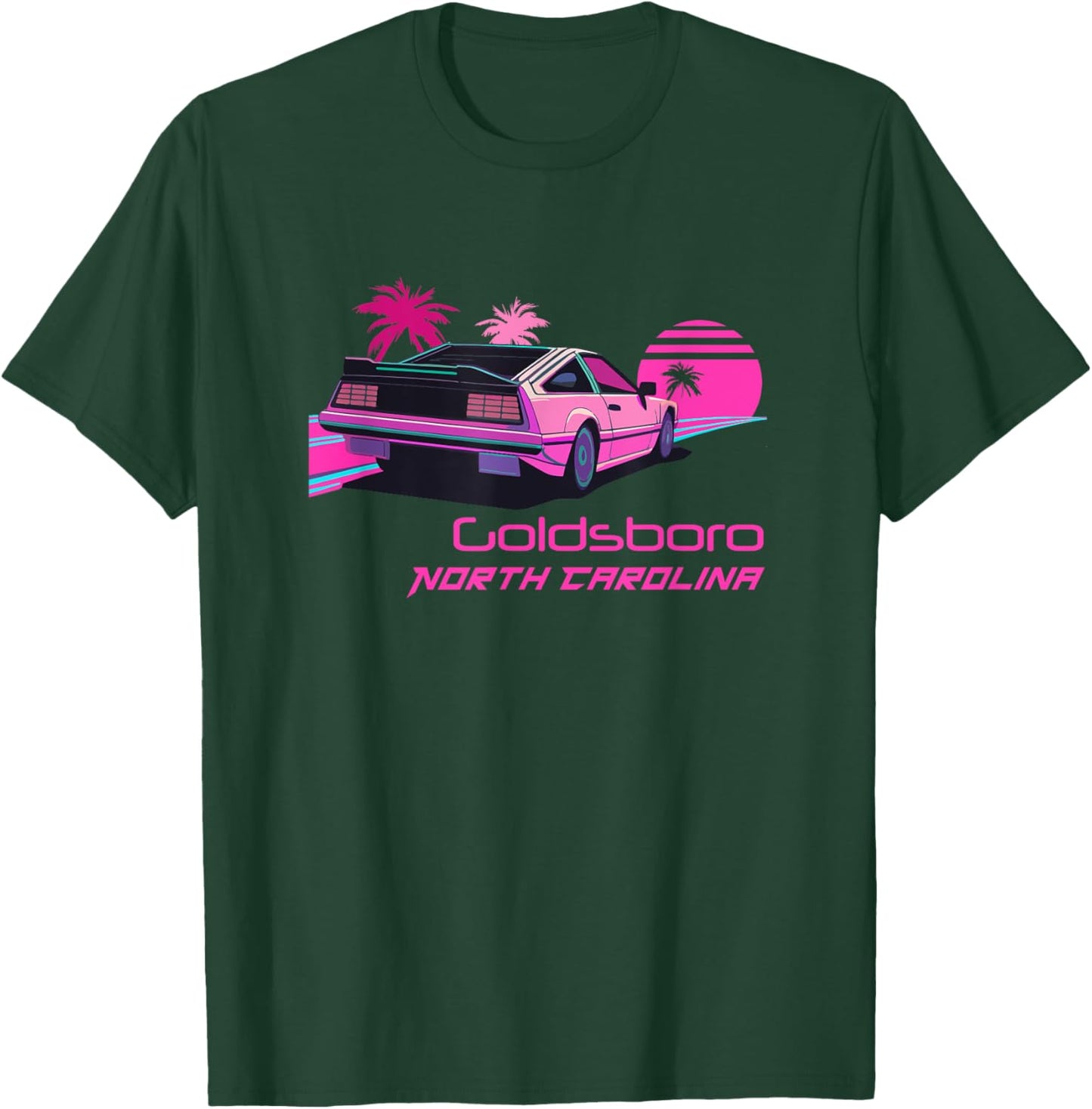 Vintage Goldsboro North Carolina T-Shirt - T-Shirt | Forest
