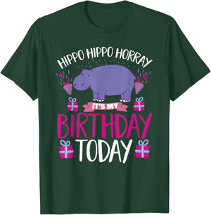Hippo Hippo T-Shirt - T-Shirt | Forest