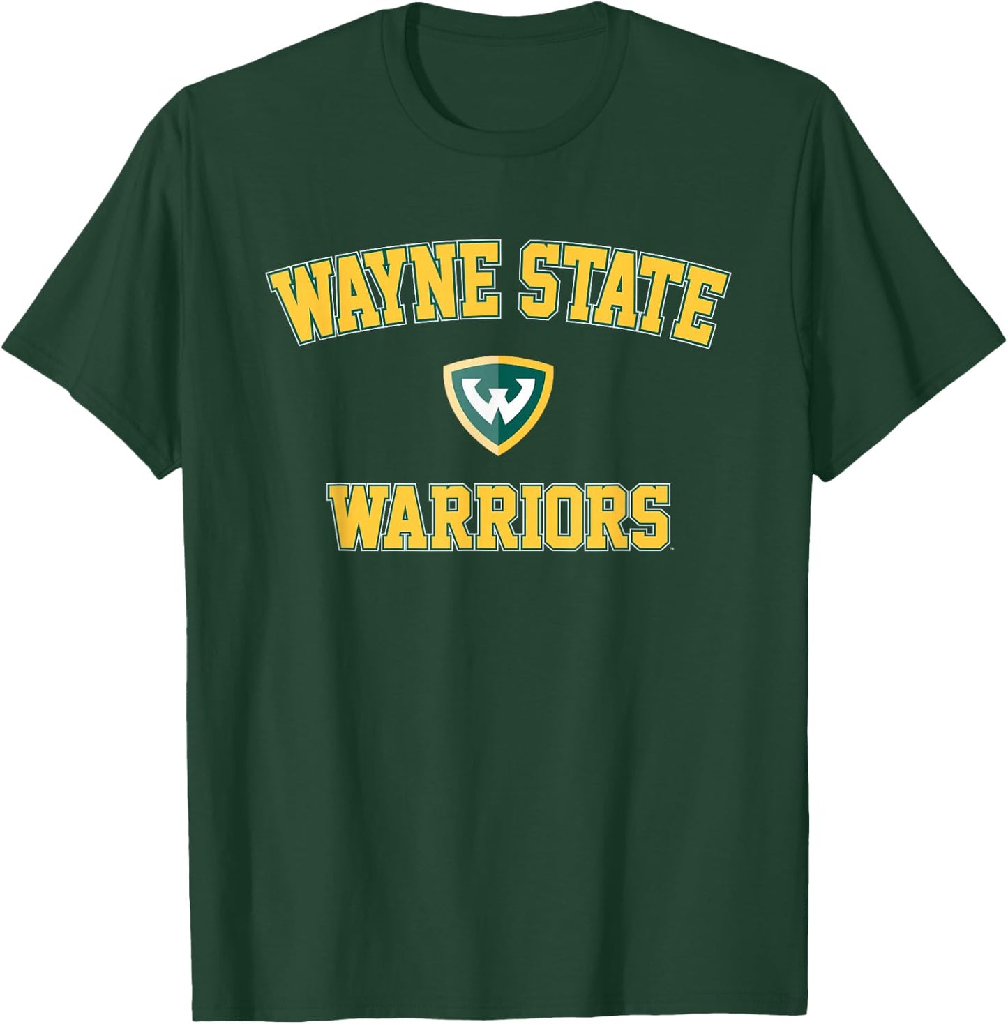Wayne State University Warriors Campus Classic T-Shirt - T-Shirt | Forest