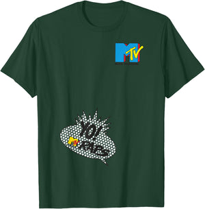 Front Back Mtv Logo Yo Mtv Raps Headbangers Spring Break T-Shirt - T-Shirt | Forest