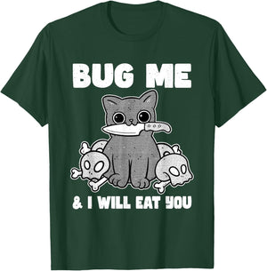 Funny Knife Cat Lover Sarcastic Pet Kitty Cat Men Women T-Shirt - T-Shirt | Forest