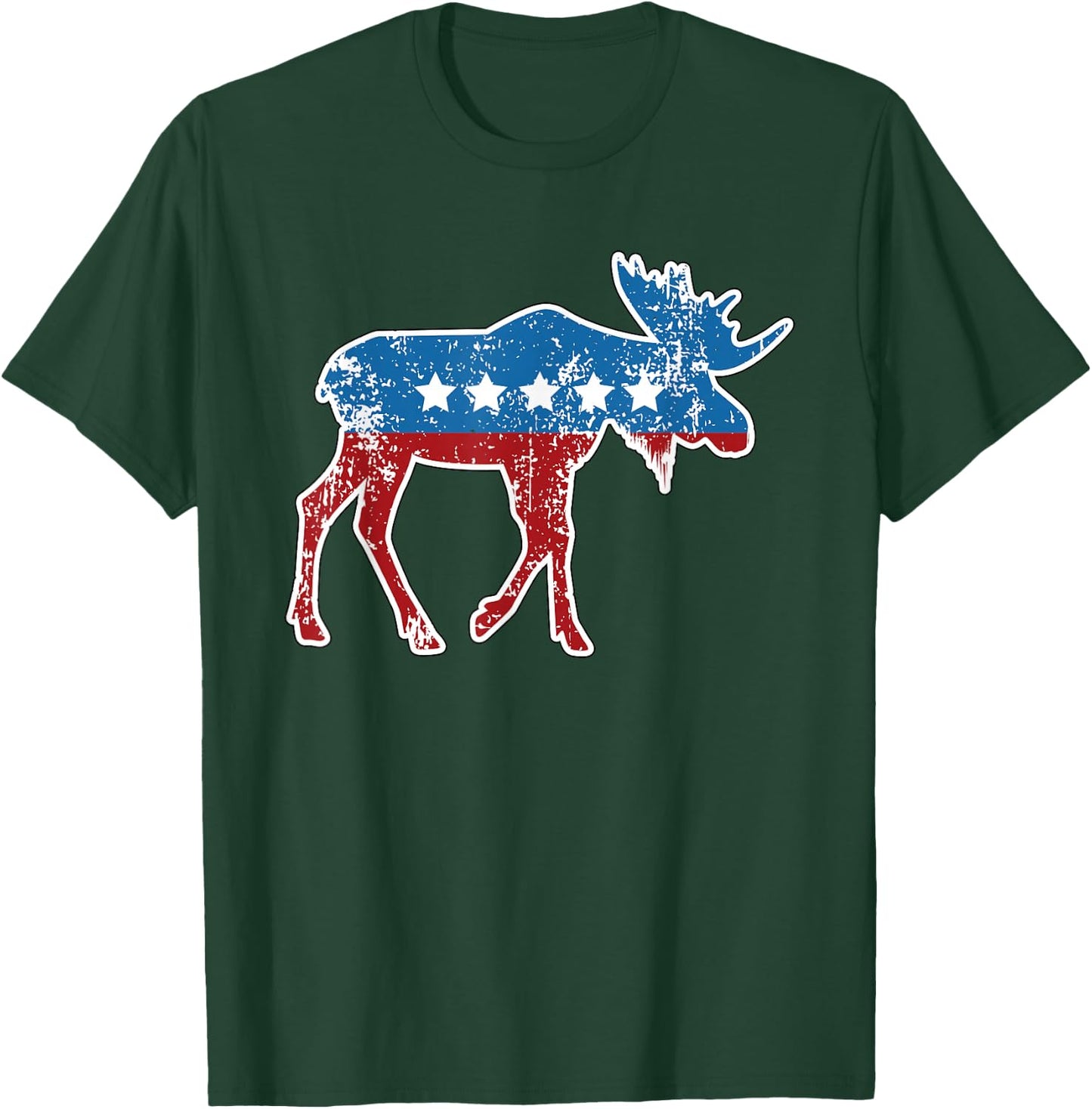 Theodore Roosevelt Teddy Political Bull Moose Party T-Shirt - T-Shirt | Forest