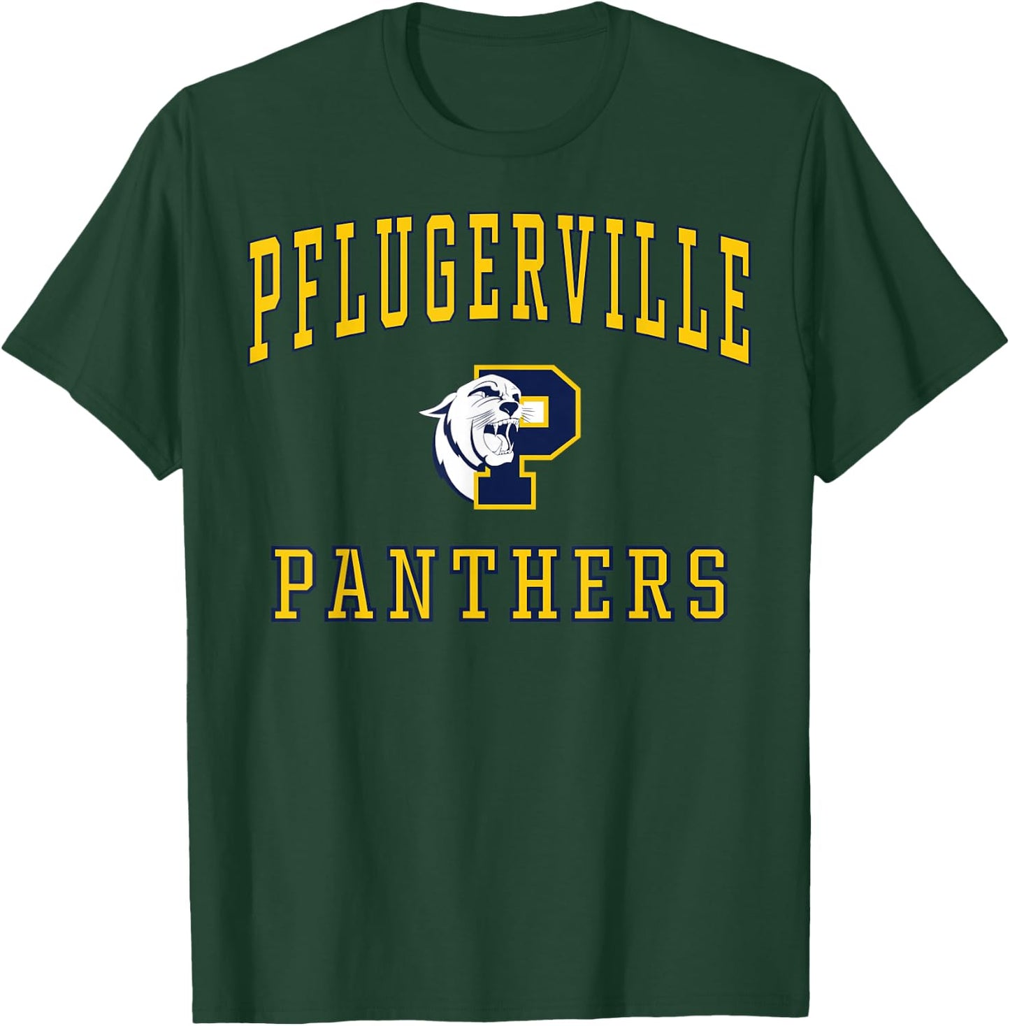 Pflugerville High School Panthers C1 T-Shirt - T-Shirt | Forest