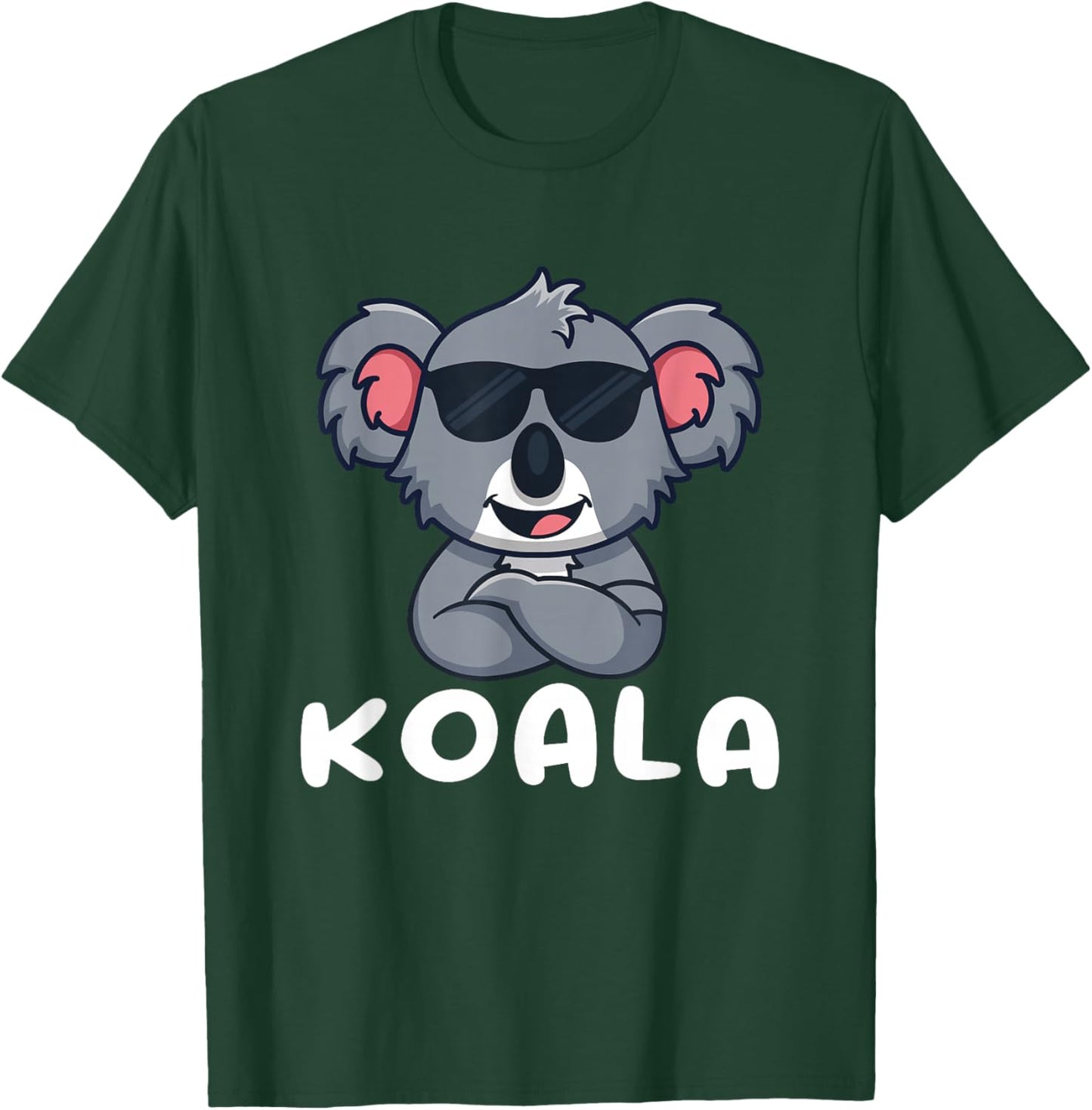 Kids Koala Shirt For Boys Or Girls | Cute Koala Bear Gift T-Shirt - T-Shirt | Forest