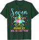 Seven Because Six Was So Last Year Unicorn 7th Birthday T-Shirt - T-Shirt | Forest