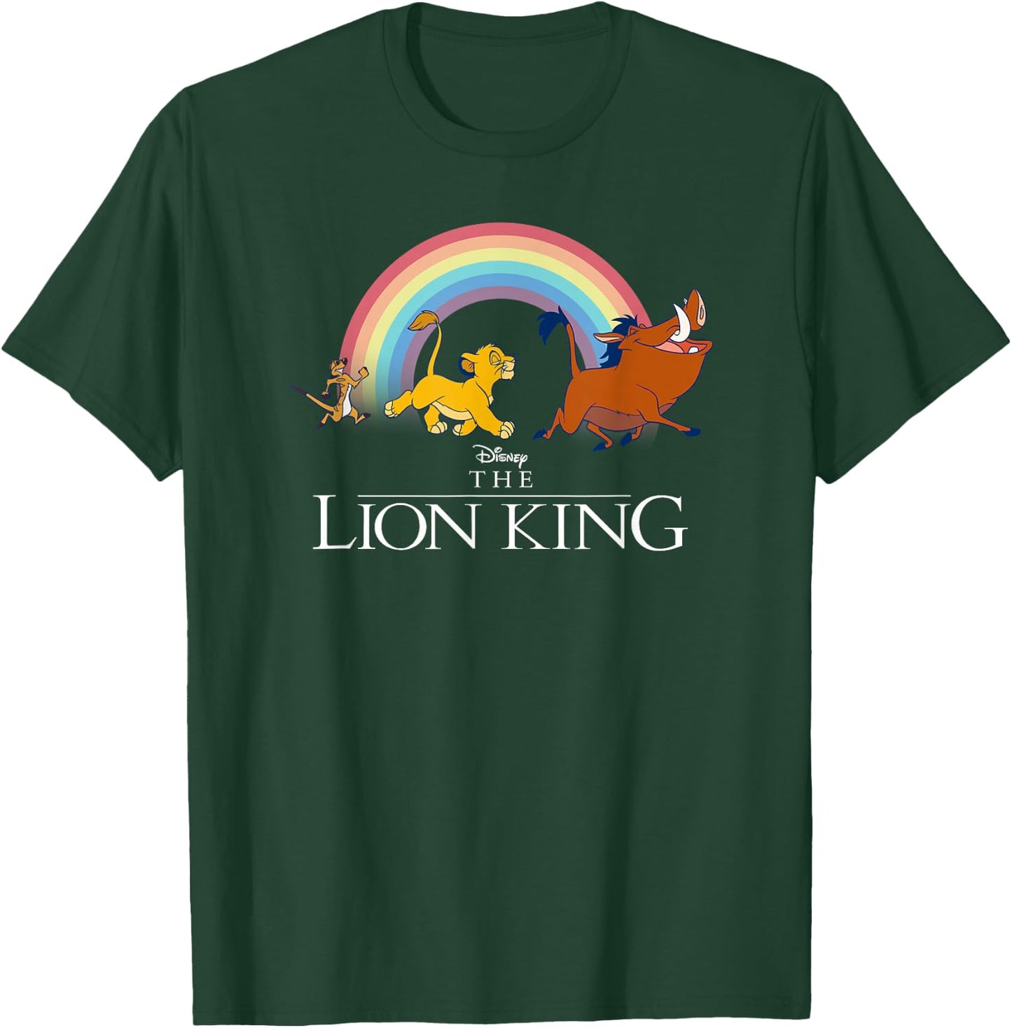 The Lion King - Hakuna Matata Simba Timon Pumbaa T-Shirt - T-Shirt | Forest