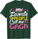 Gaga Gifts from Grandkids My Favorite People call me Gaga T-Shirt - T-Shirt | Forest