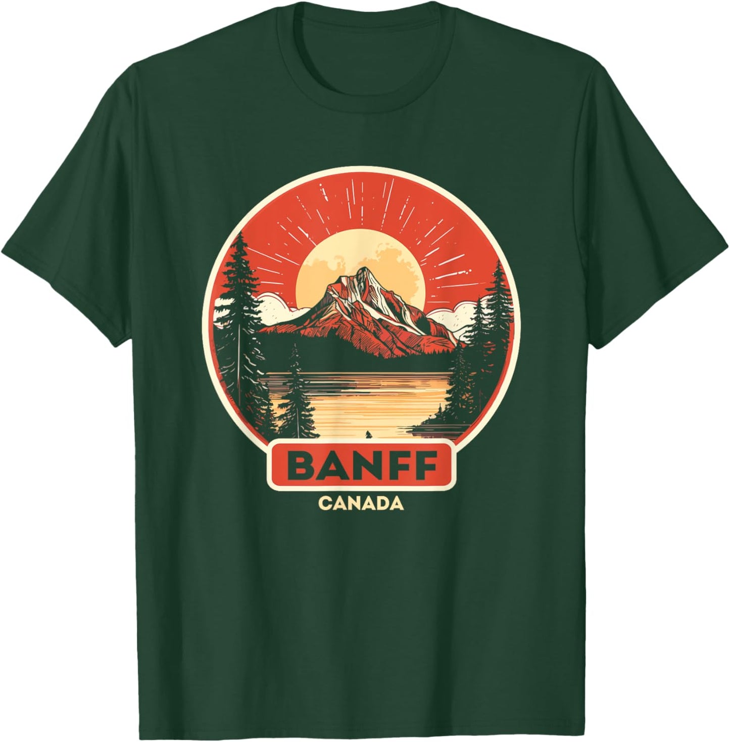 Canadian Banff National Park Souvenirs T-Shirt - T-Shirt | Forest