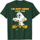 I'm Just Here For The Boos Whiskey Shirt | Beer Halloween T-Shirt - T-Shirt | Forest
