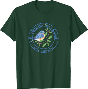 Bluebird Recovery, Eastern Bluebirds, Bluebird Volunteers T-Shirt - T-Shirt | Forest