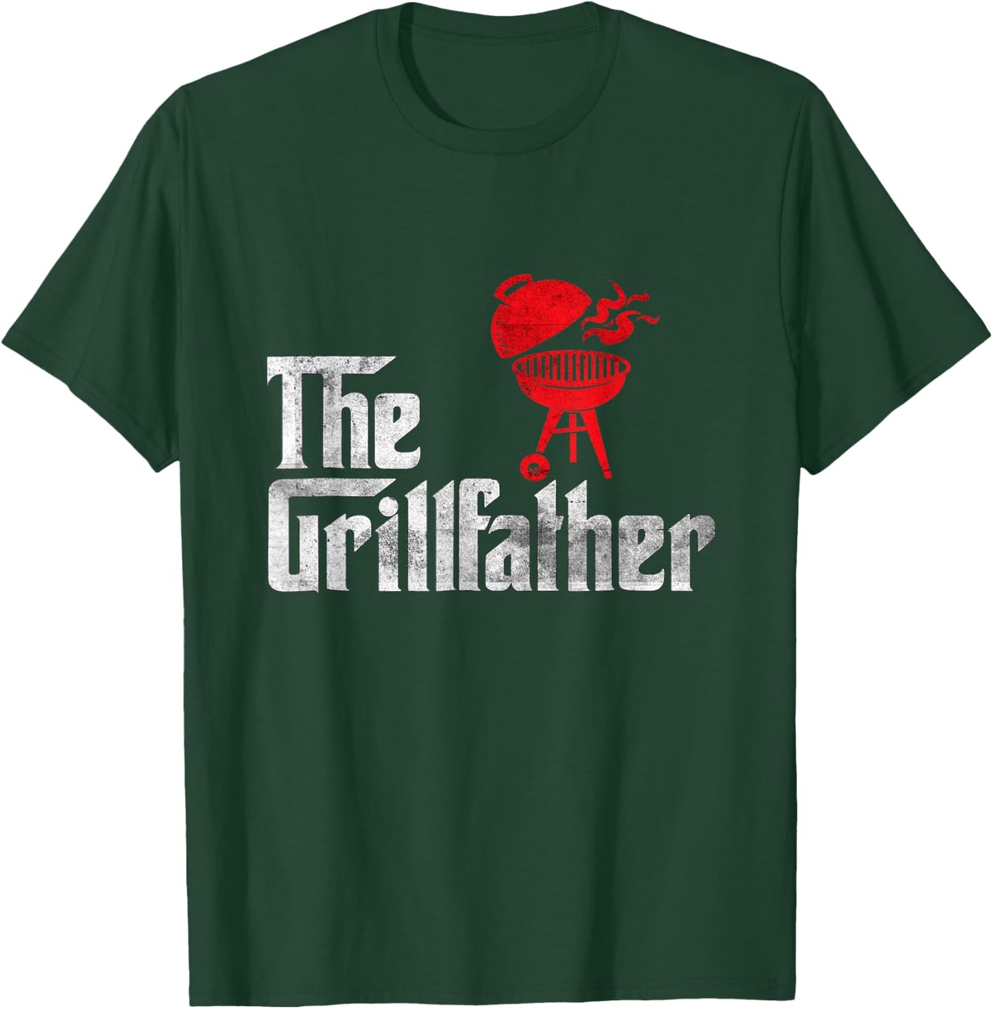 Grillfather BBQ Timer Barbecue Funny Chef T-Shirt - T-Shirt | Forest