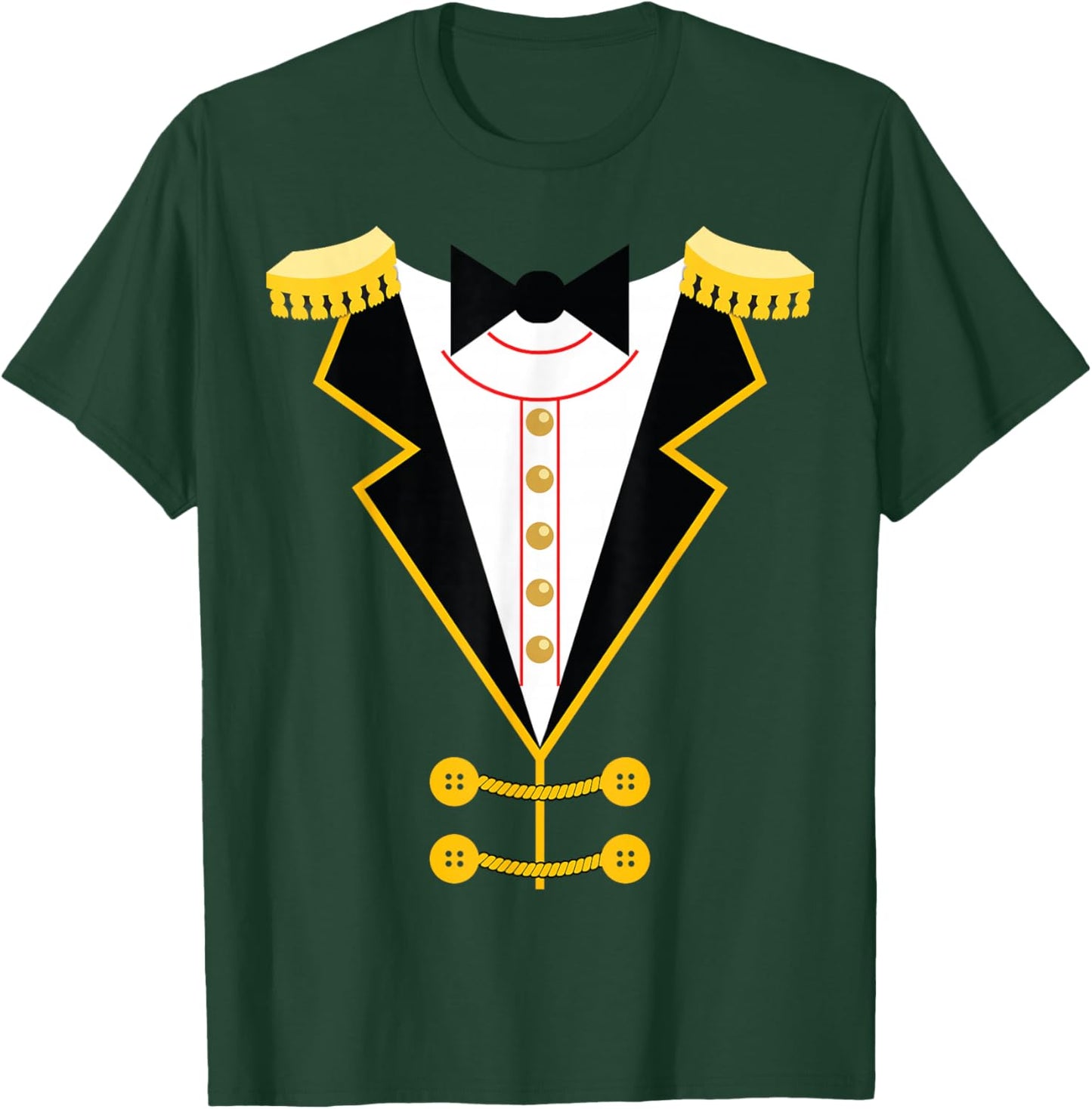 Circus Ringmaster Costume Carnival Theme Halloween Party T-Shirt - T-Shirt | Forest